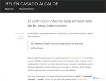Tablet Screenshot of belencasado.com